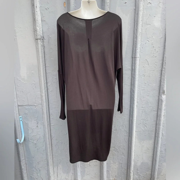 Vince Silk & Viscose Black Shift Dress, size Small - Picture 4 of 10